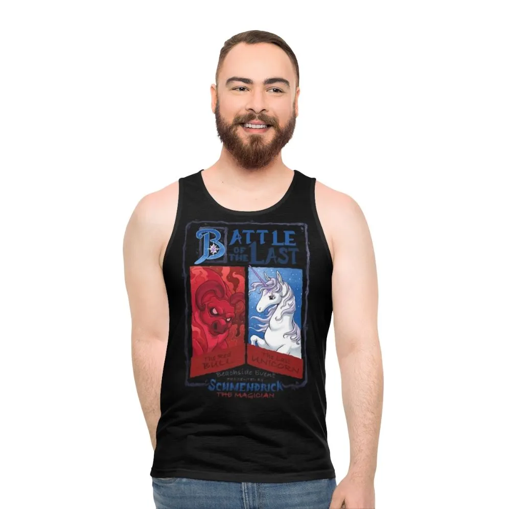 80s Inspired The Last Unicorn Battle Tank Top