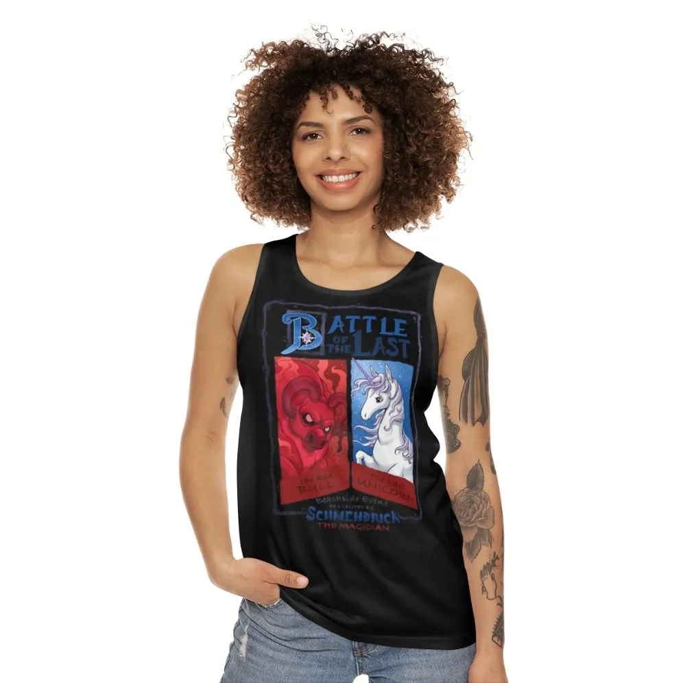 80s Inspired The Last Unicorn Battle Tank Top