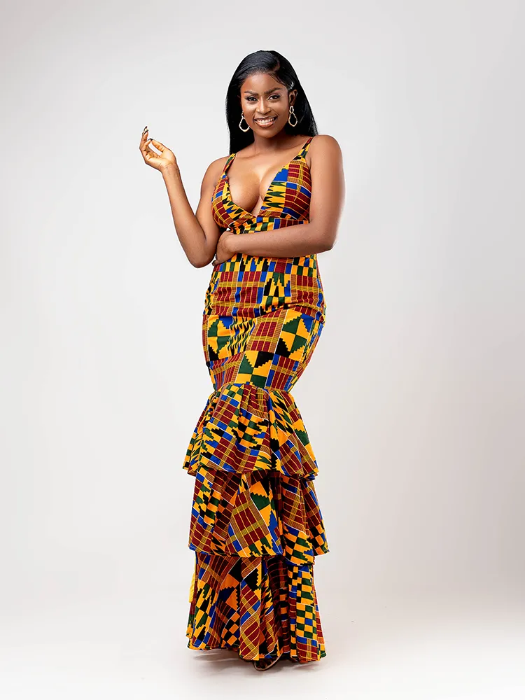 Accra Kinte Evening dress