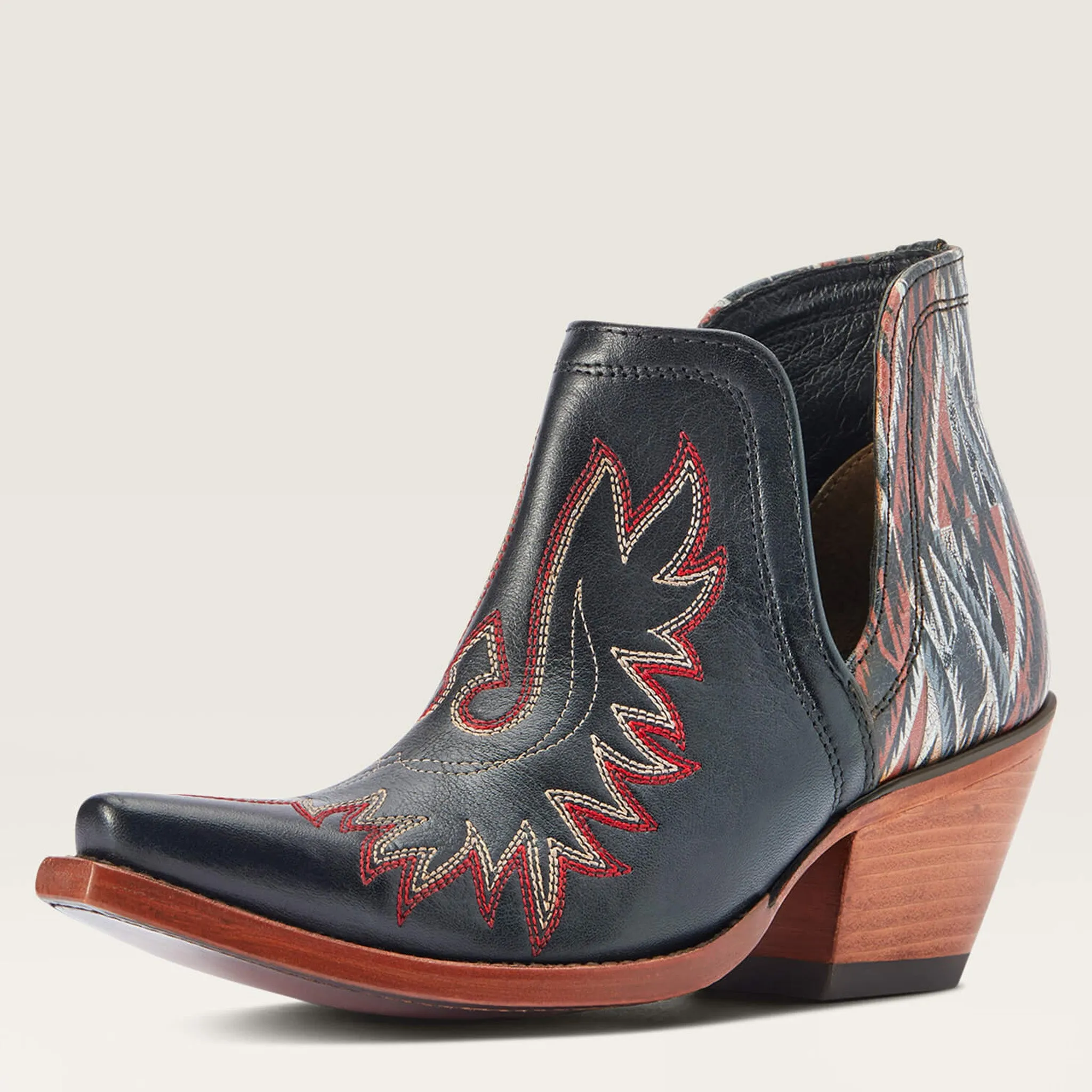 Ariat Women's Black and Red Chimayo Dixon Boots