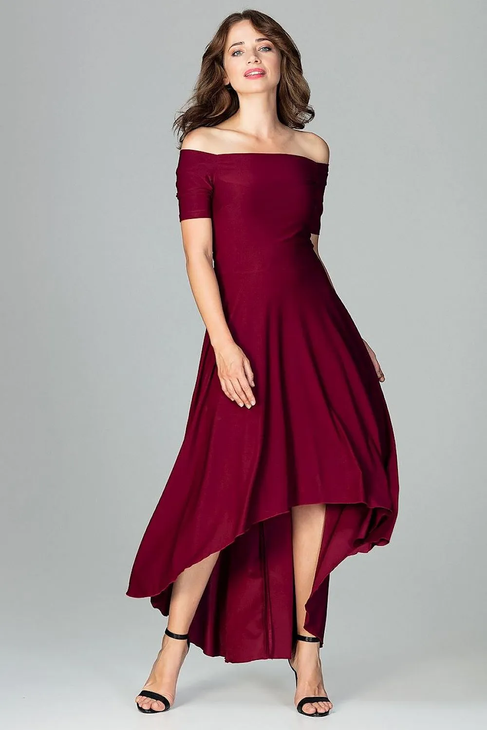 Asymmetrical Charm Cocktail Dress