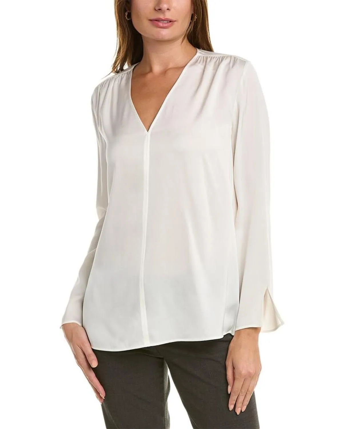 BOSS Hugo Boss Lore Silk-Blend Top