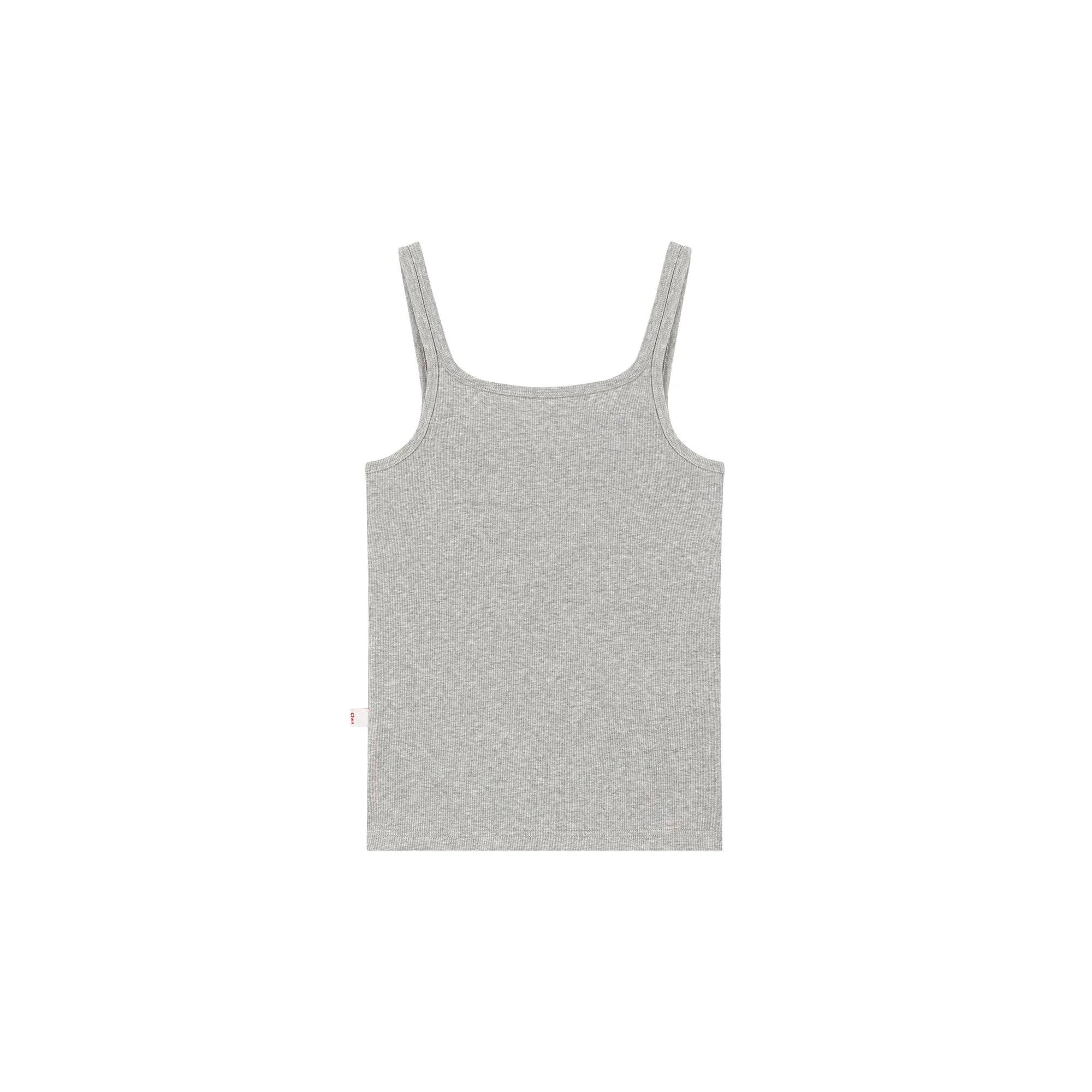 Color Button Sleeveless Tank Top