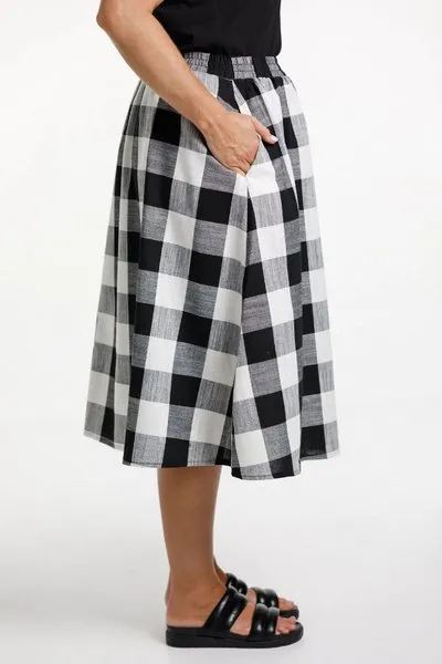 DELILAH SKIRT GINGHAM CHECK