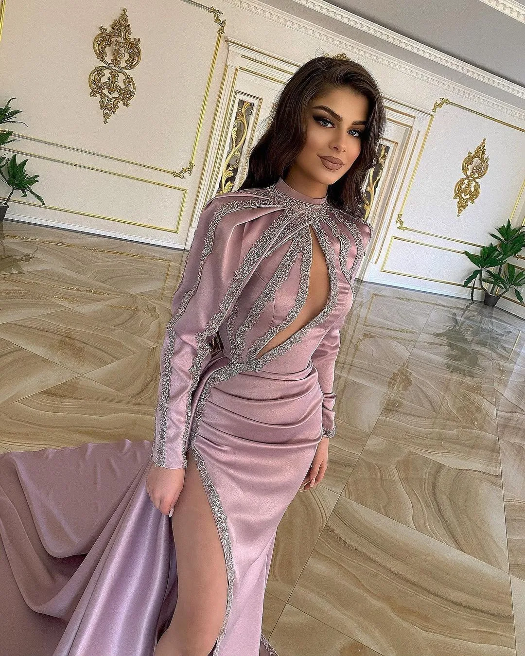 Evening Dresses Long With Sleeves