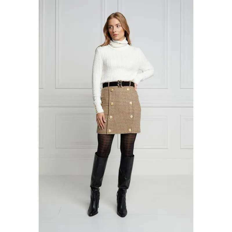 Holland Cooper Knightsbridge Ladies Tweed Skirt - Charlton Tweed