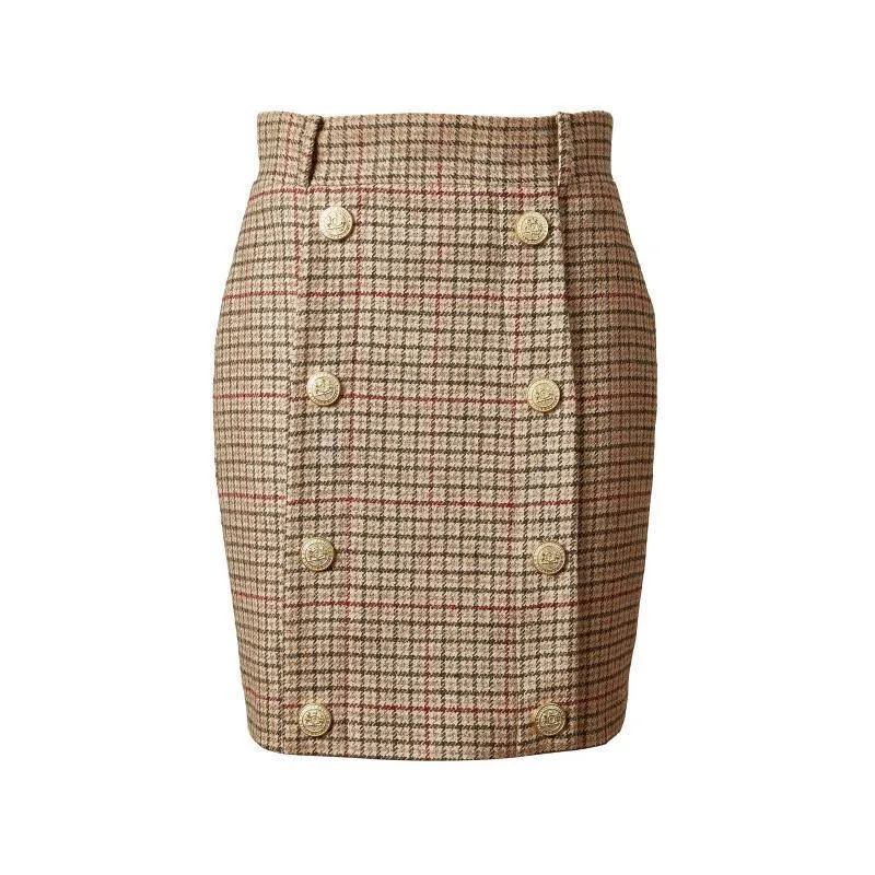 Holland Cooper Knightsbridge Ladies Tweed Skirt - Charlton Tweed