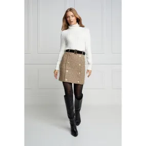 Holland Cooper Knightsbridge Ladies Tweed Skirt - Charlton Tweed