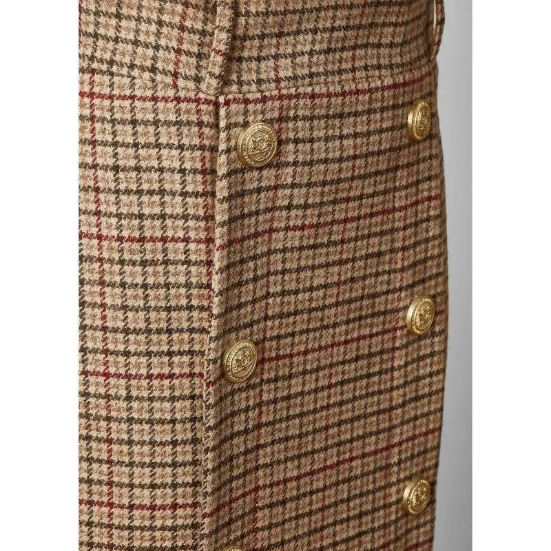 Holland Cooper Knightsbridge Ladies Tweed Skirt - Charlton Tweed