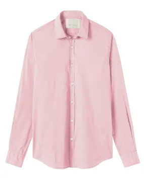 Ivy Button Shirt in Dusty Pink