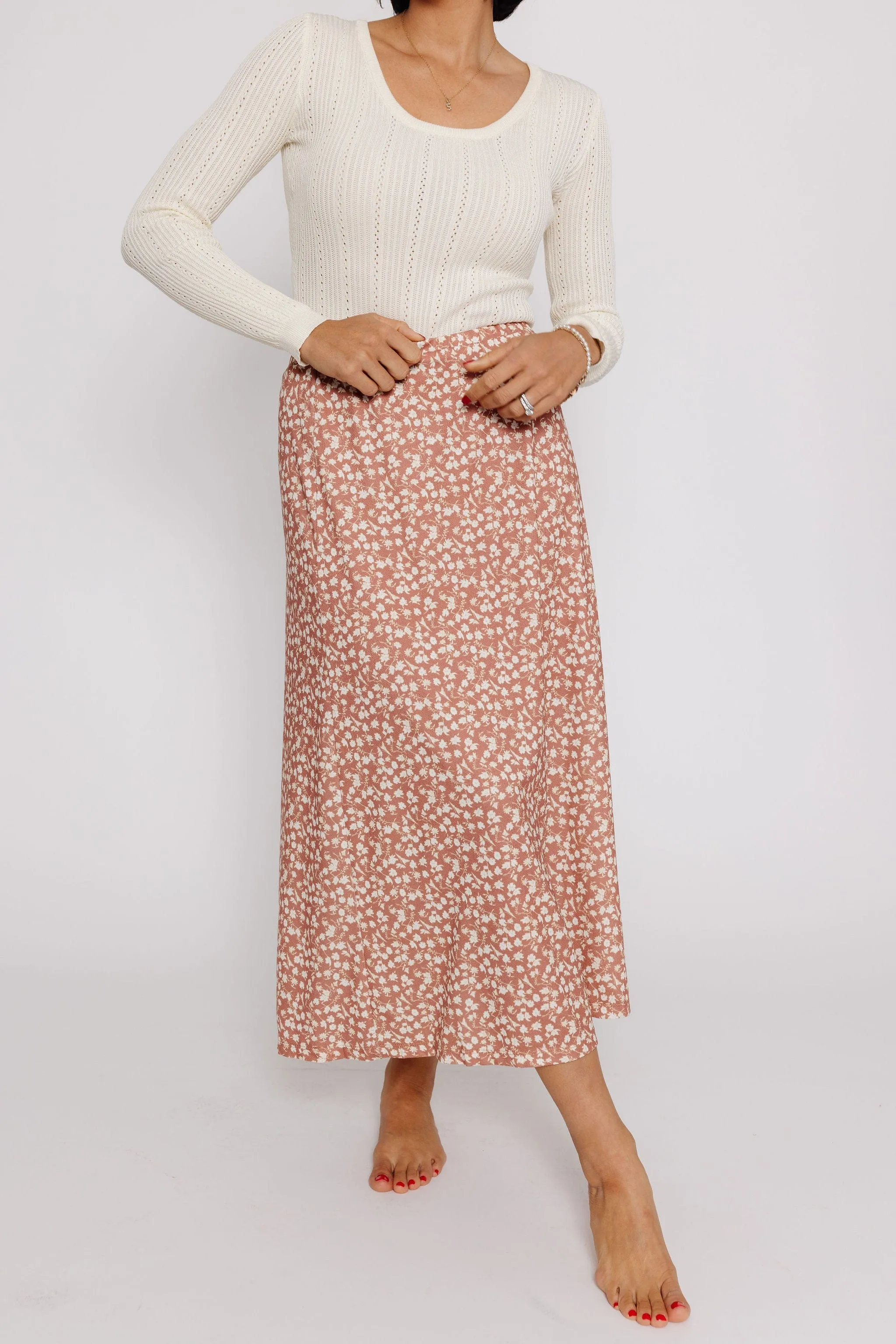 Kilkenny Skirt in Clay