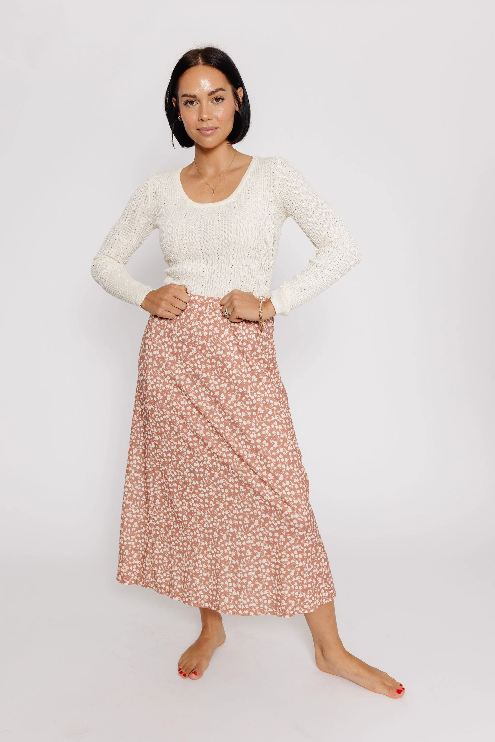 Kilkenny Skirt in Clay