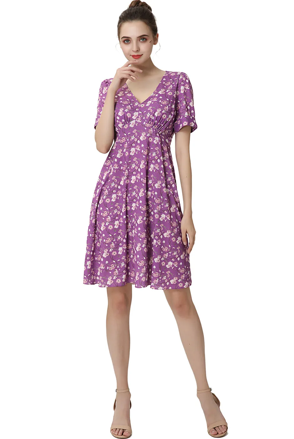 Kimi   Kai Women's "Percy" Fit & Flare Dress