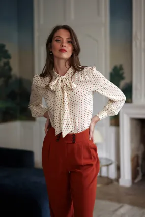 Lena Silk Blouse