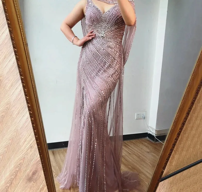 Luxury Sexy Split Evening Dress