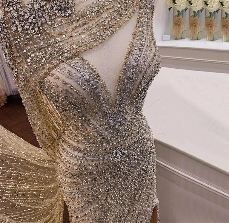 Luxury Sexy Split Evening Dress