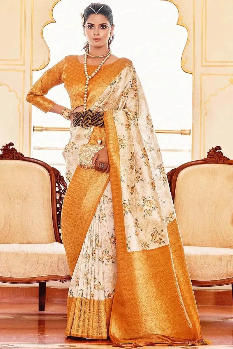 Modern Silk Saree Images For Women