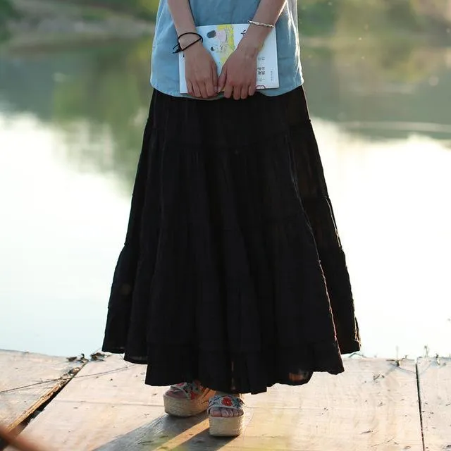 Peaceful Heart Maxi Skirt