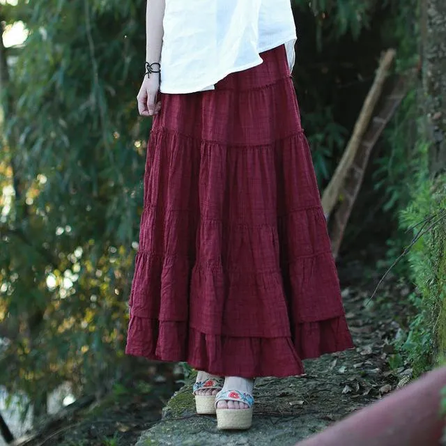 Peaceful Heart Maxi Skirt