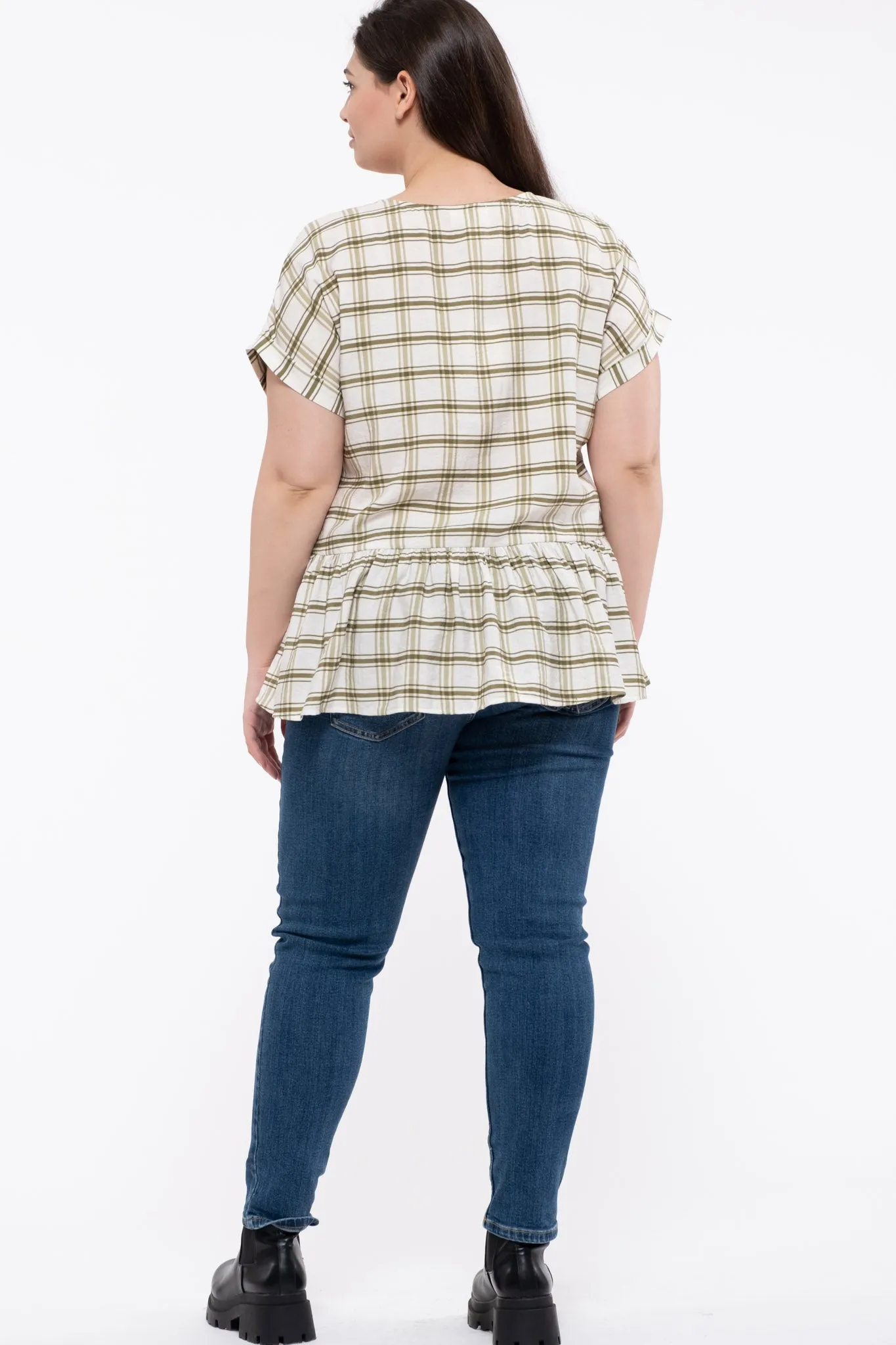 PLUS GRID BUTTON UP TOP