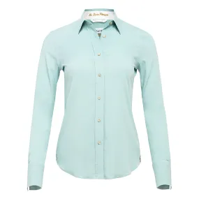 Robin Egg Blue Blouse