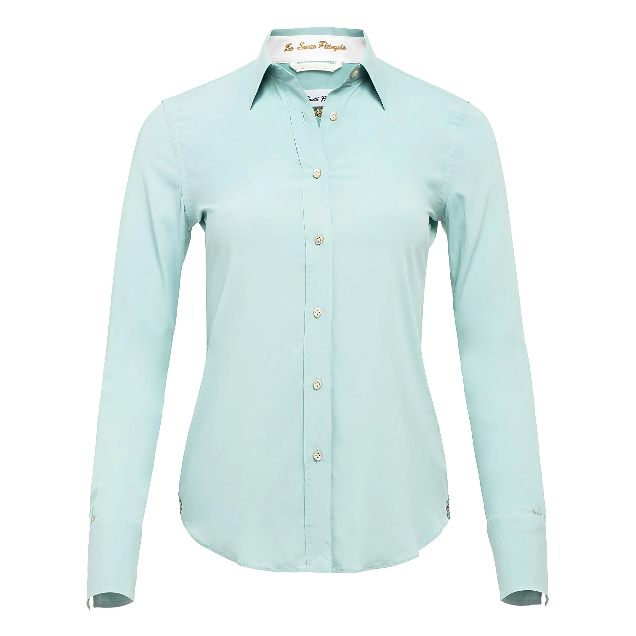 Robin Egg Blue Blouse