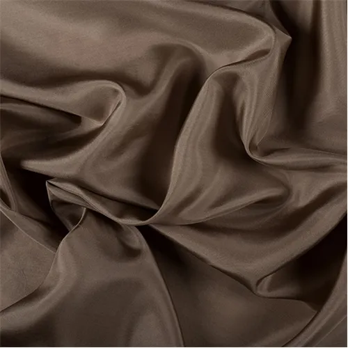 Runway Silks Mocha Silk Crepe de Chine Fabric