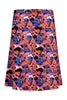 Zilch A-Line Skirt - Bouquet Coral